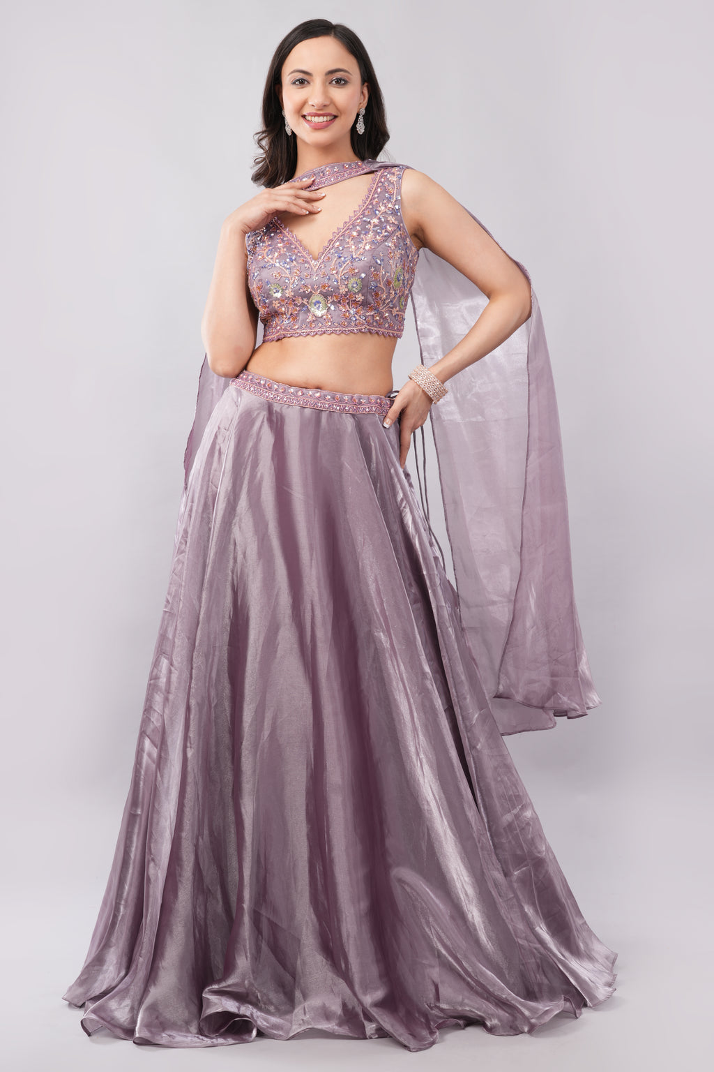 Light Purple Lehenga Involves Emphasizing Dreamy, Romantic & Modern Esthetic for weddings