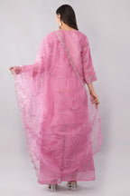 Pink kurta sets with Dupatta