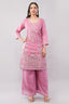 Pink kurta sets with Dupatta