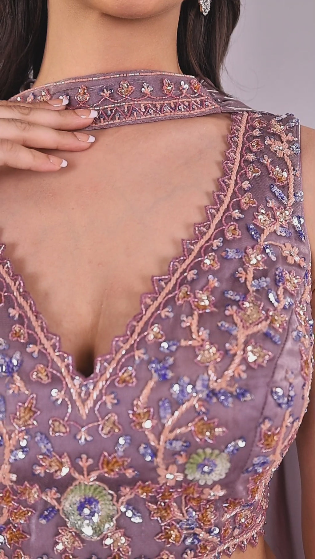 Light Purple Lehenga Involves Emphasizing Dreamy, Romantic & Modern Esthetic for weddings
